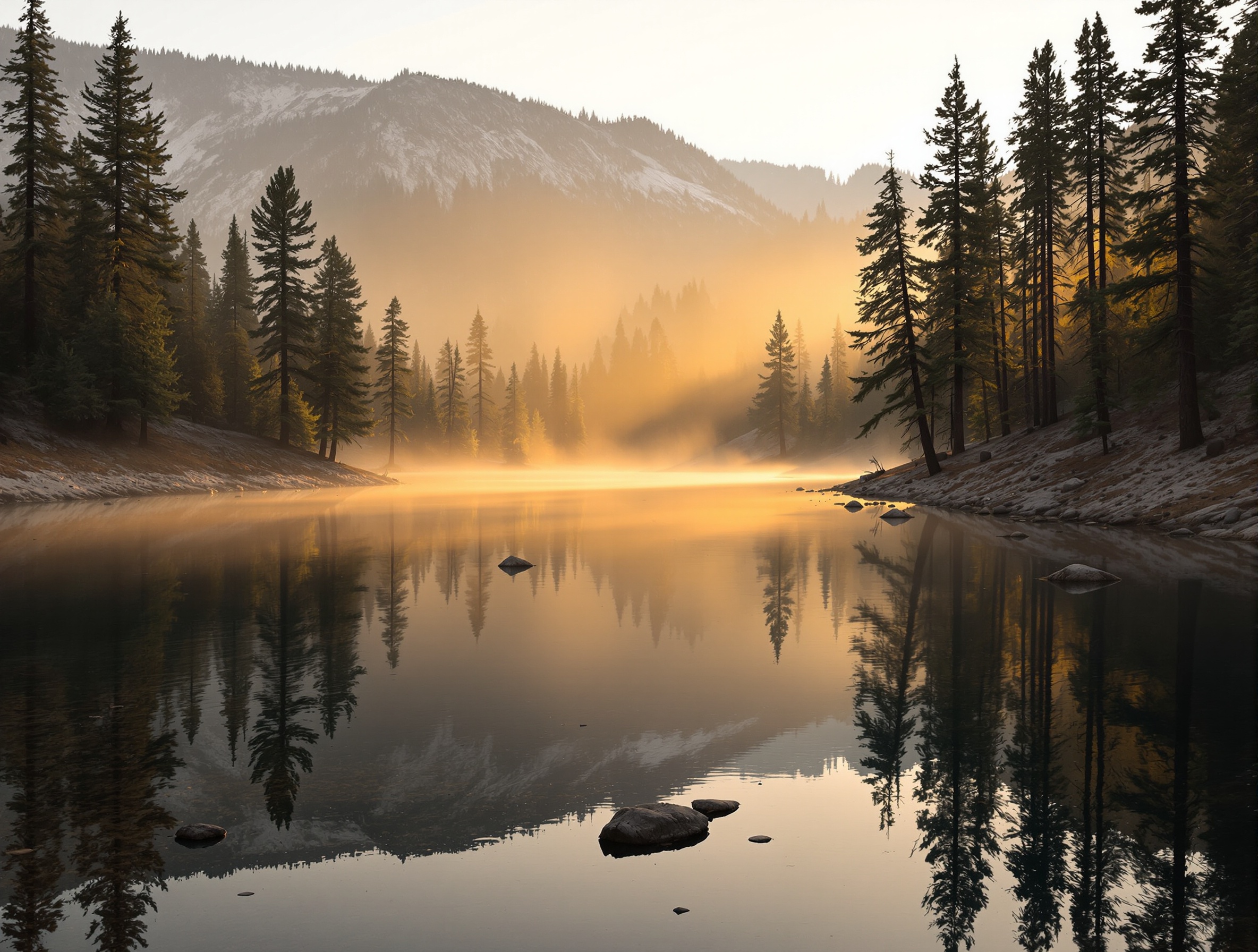 Prosser Reservoir near Truckee, California